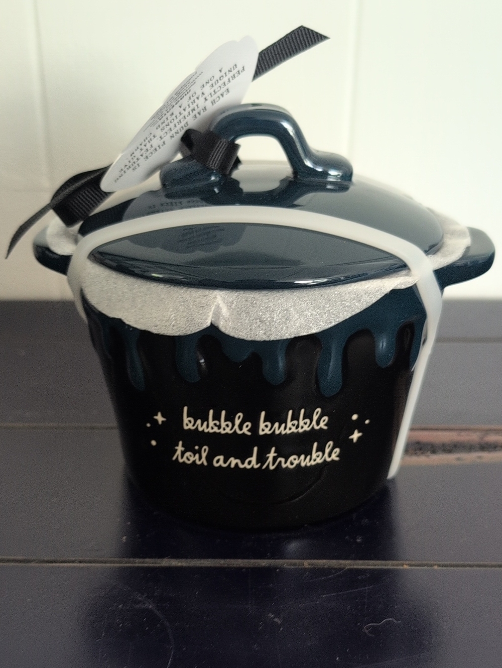 RAE DUNN BUBBLE BUBBLE TOIL AND TROUBLE